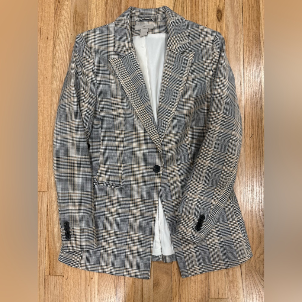 H&M Plaid Women's Blazer